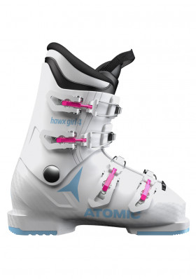 Children's downhill boots Atomic Hawx Girl 4 White / Denim Blue